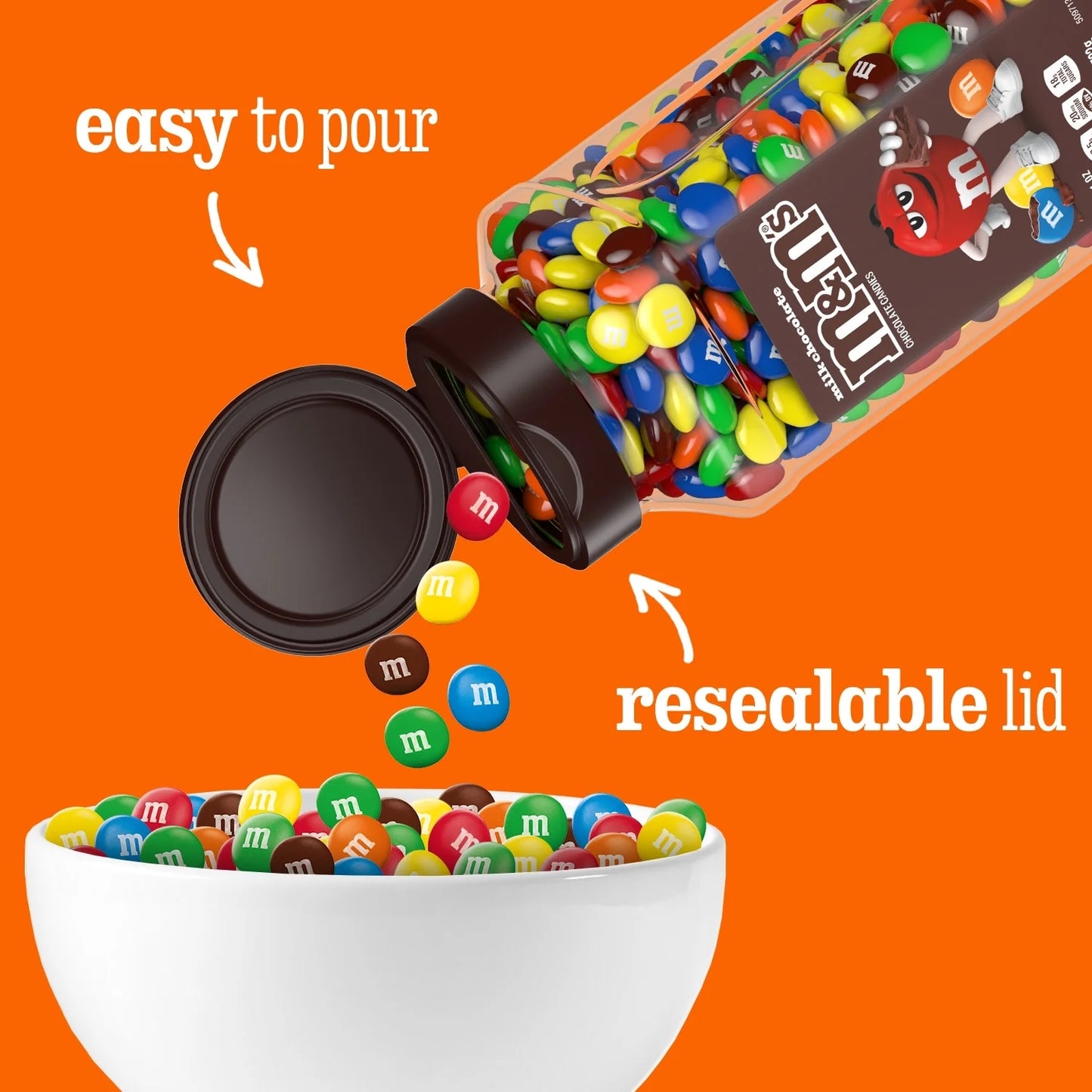 M&M's Milk Chocolate Candies – 722g 25.5oz