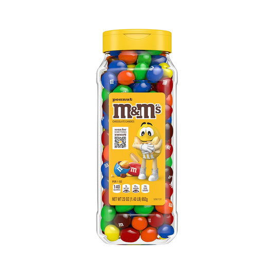 M&M's Peanut Chocolate Candies – 652g 23oz