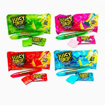Juicy Drop Taffy Candy Chewy Tafy & Sour Gel 67g