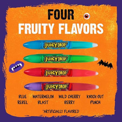 Juicy Drop Taffy Candy Chewy Tafy & Sour Gel 67g