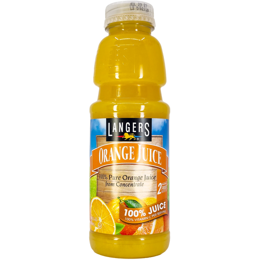 Langers 100% Pure Orange Juice 474ml