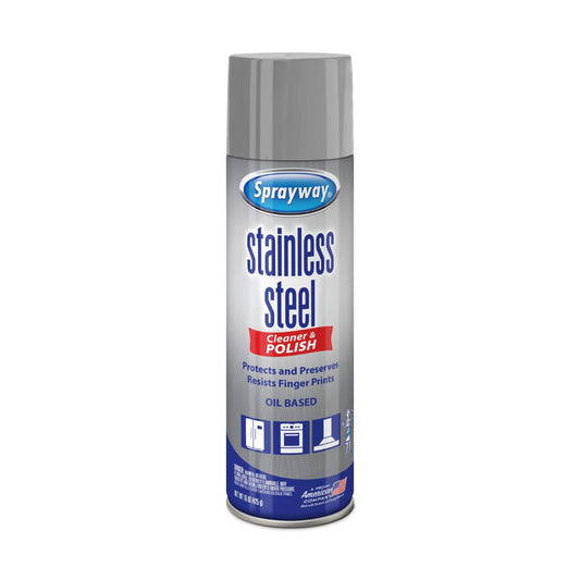 Sprayway Stainless Steel Cleaner and Polish 425g(15oz)