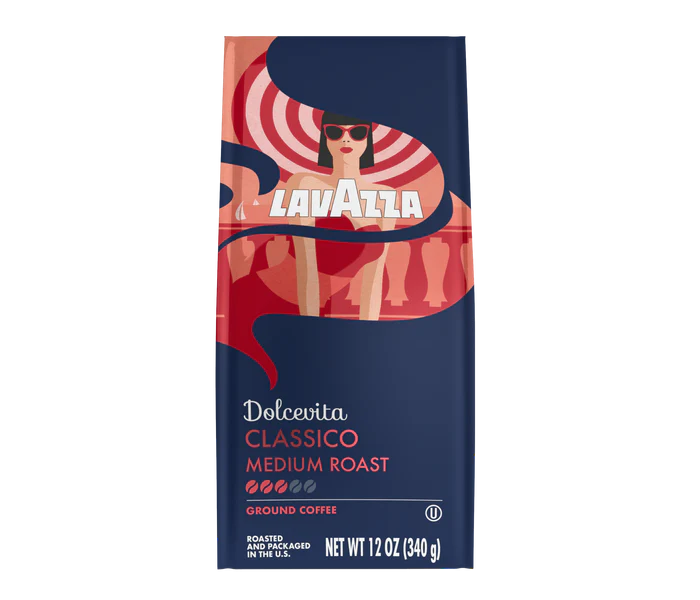 Lavazza Dolcevita Classico Gd Coffee Med Roast 340g