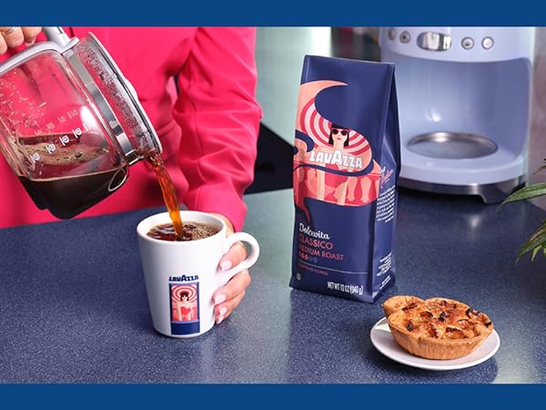 Lavazza Dolcevita Classico Gd Coffee Med Roast 340g