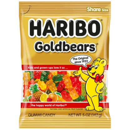 Haribo Goldbears Gummi Candy 142g(5oz)
