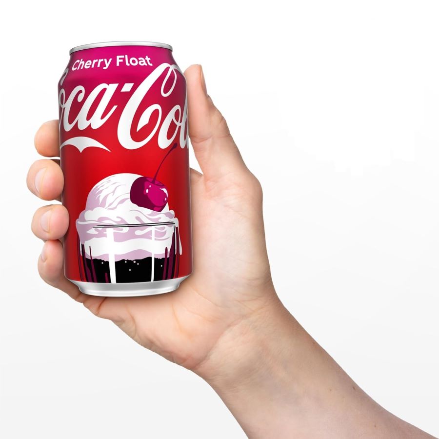 Coca Cola Cherry Float Soda 355ml