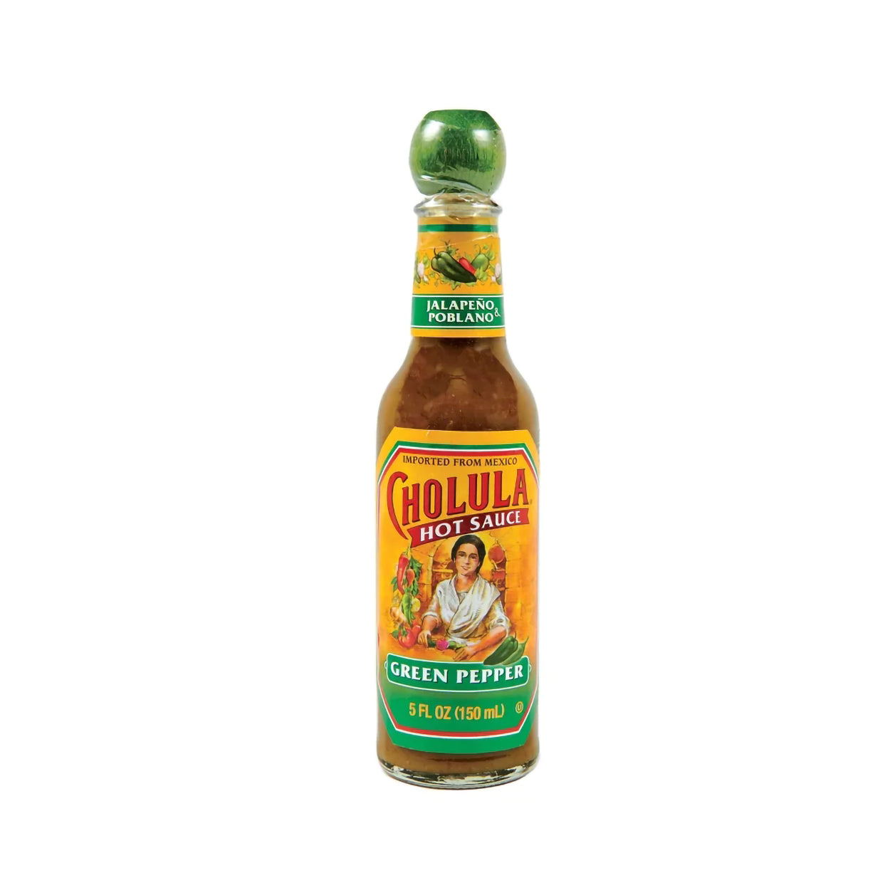 Cholula Hot Sauce Green Pepper – 150mL