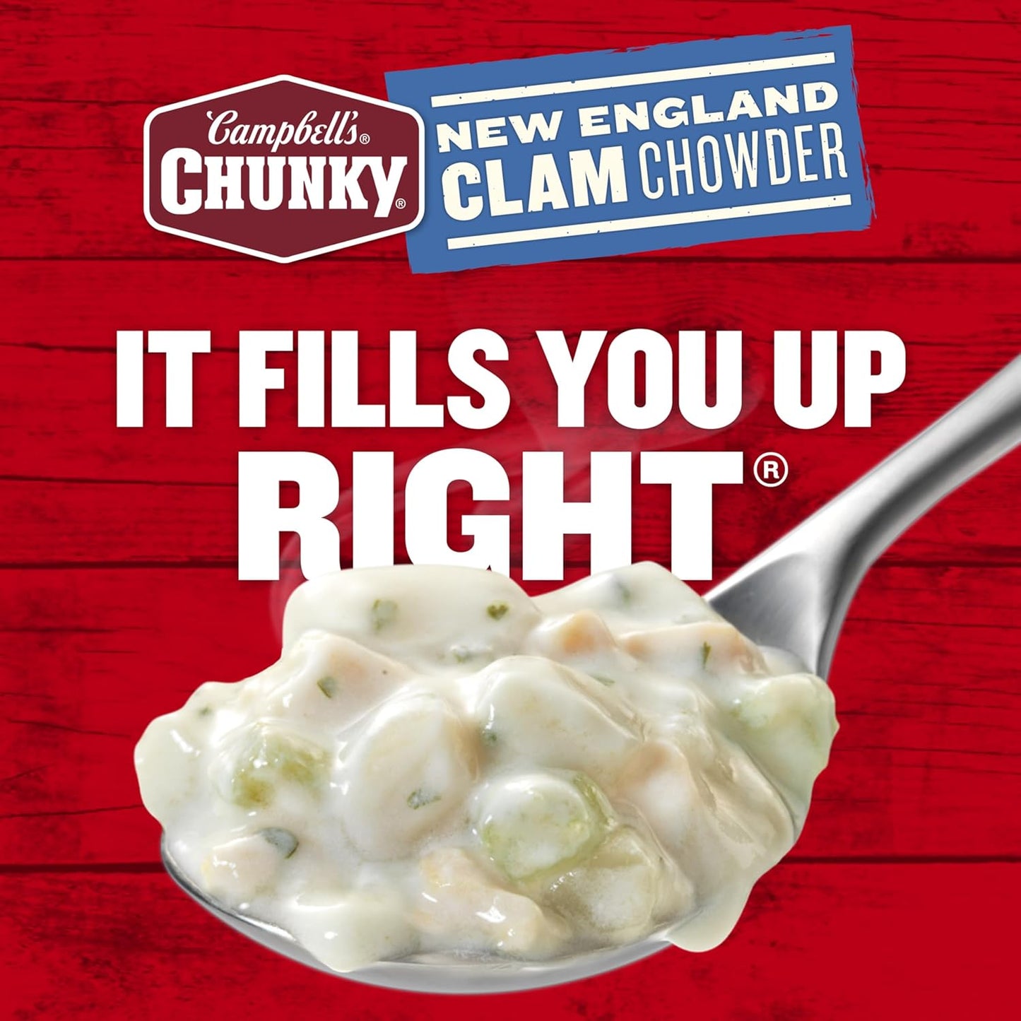Campbells Chunky New England Clam Chowder – 533g