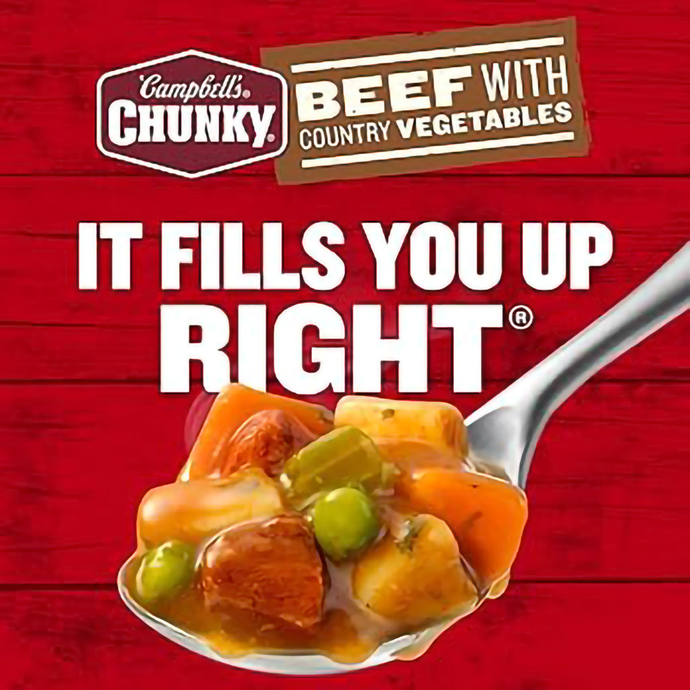 Campbells Chunky Beef with Vegetable – 533g