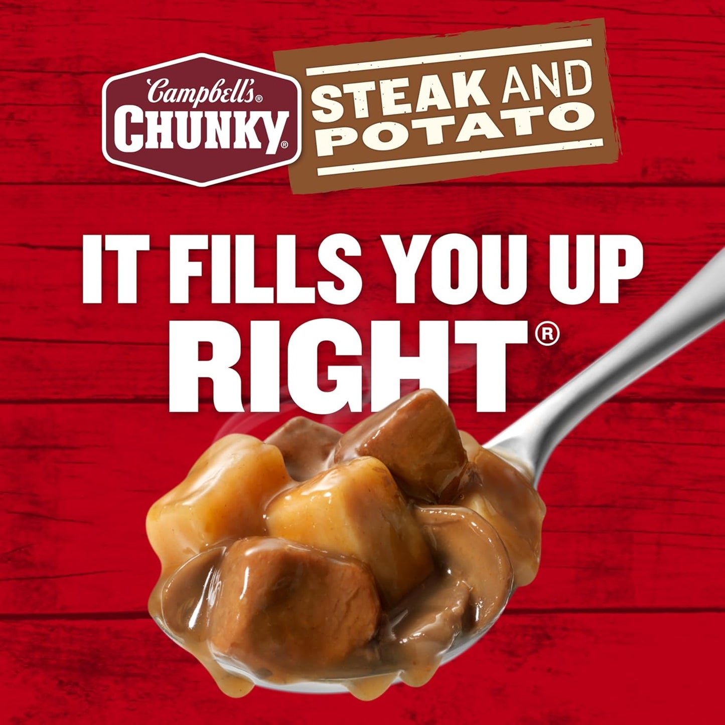 Campbells Chunky Steak & Potato – 533g