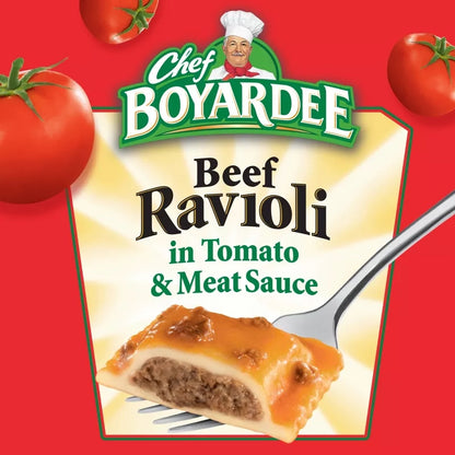 Chef Boyardee Beef Ravioli in Pasta Sauce – 425g