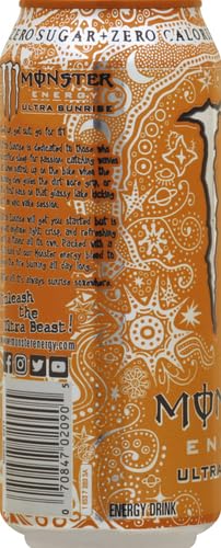 Monster Zero Sugar Ultra Sunrise 473ml