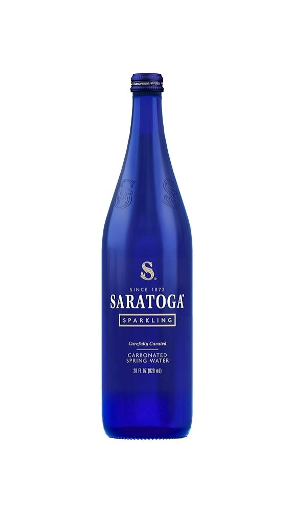 Saratoga Spkl spring water 828ml