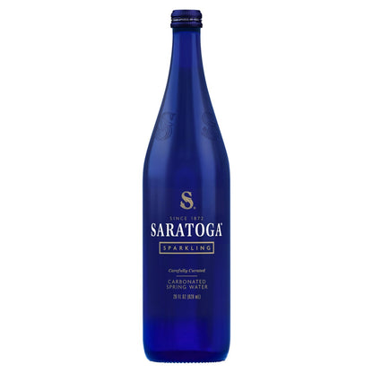Saratoga Spkl spring water 828ml