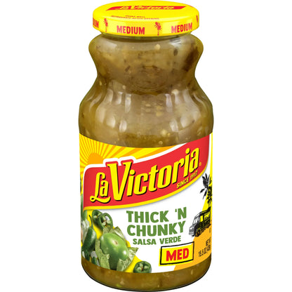 La Victoria Salsa Verde Thick n' Chunky Med 439g