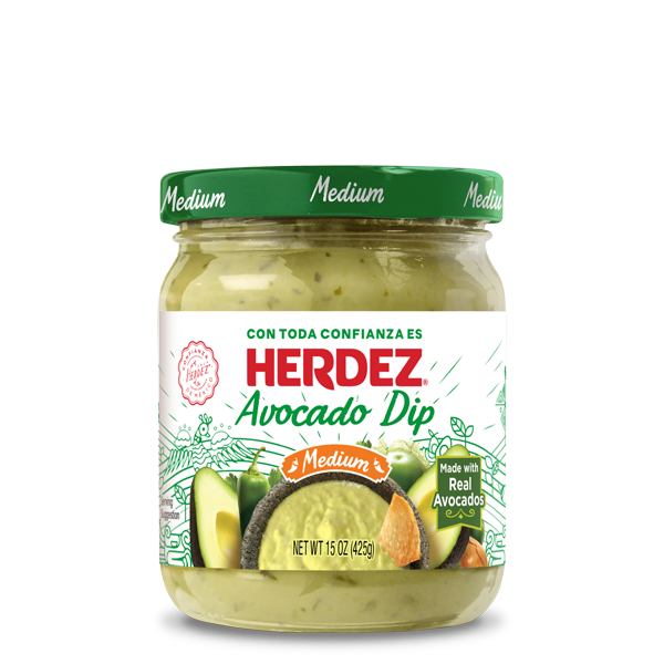 Herdez Avocado Dip Medium 425g