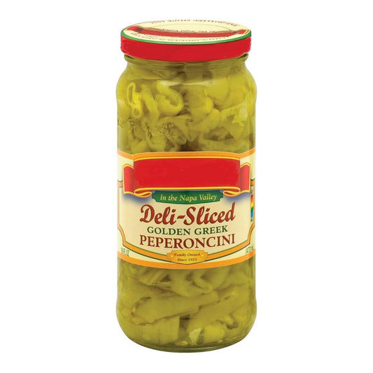 Mezzetta Deli-Sliced Golden Greek Peperoncini 473ml
