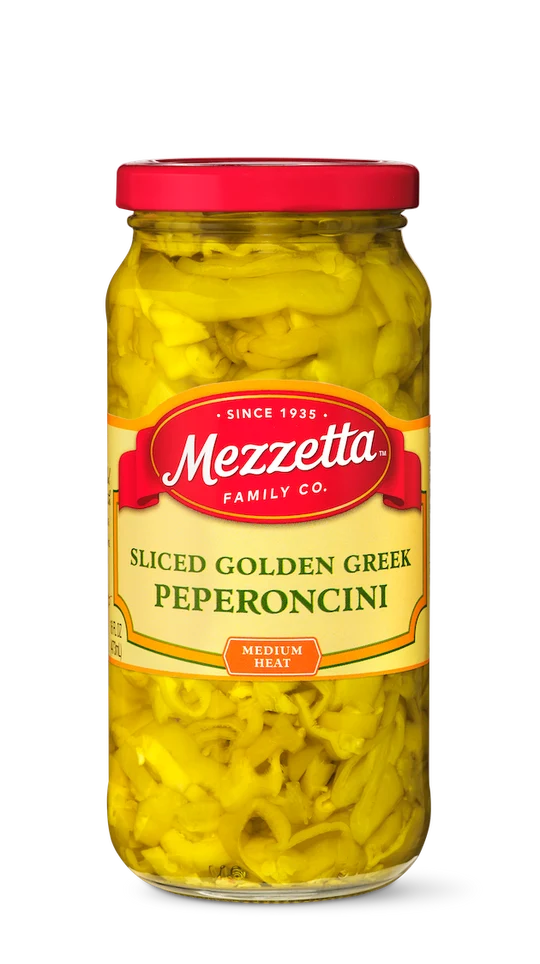 Mezzetta Deli-Sliced Golden Greek Peperoncini 473ml