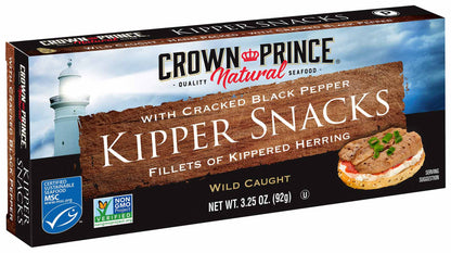 Crown Prince Kipper Snacks Naturally Smoked – 92g