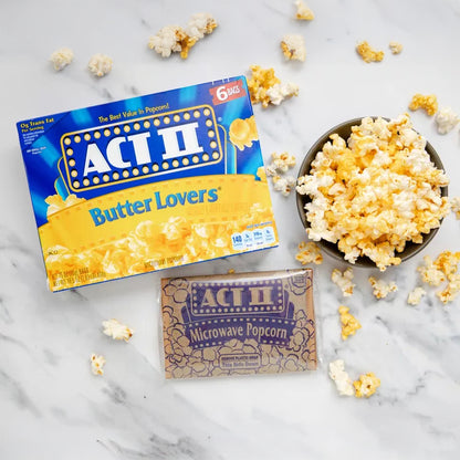 ACT II Mcrowave Popcorn Butter Lover – 78g