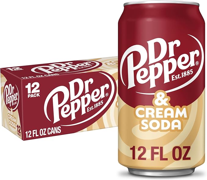 Dr Pepper Cream Soda 355ml(12fl oz)