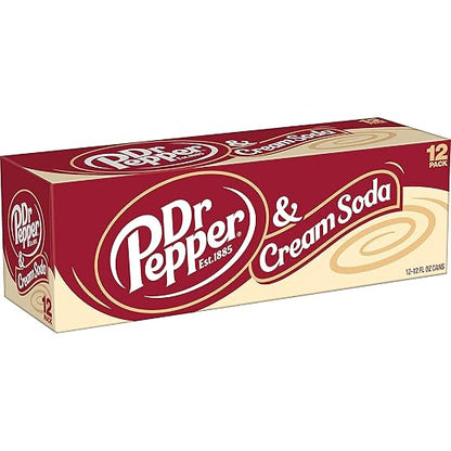 Dr Pepper Cream Soda 355ml(12fl oz)