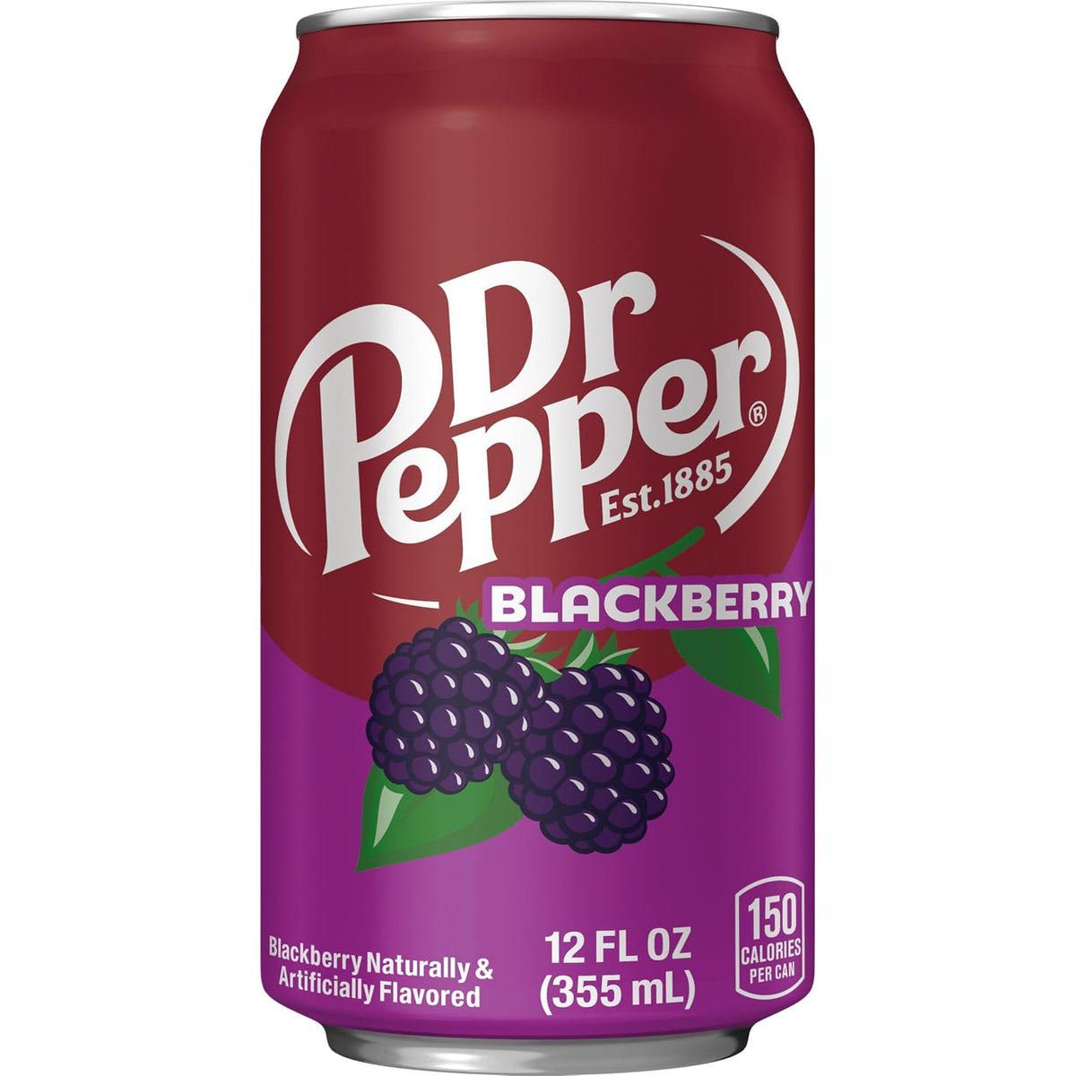 Dr Pepper Blackberry Soda 355ml(12oz)