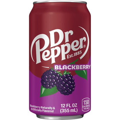 Dr Pepper Blackberry Soda 355ml(12oz)