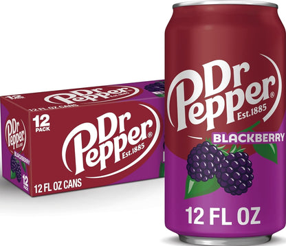 Dr Pepper Blackberry Soda 355ml(12oz)