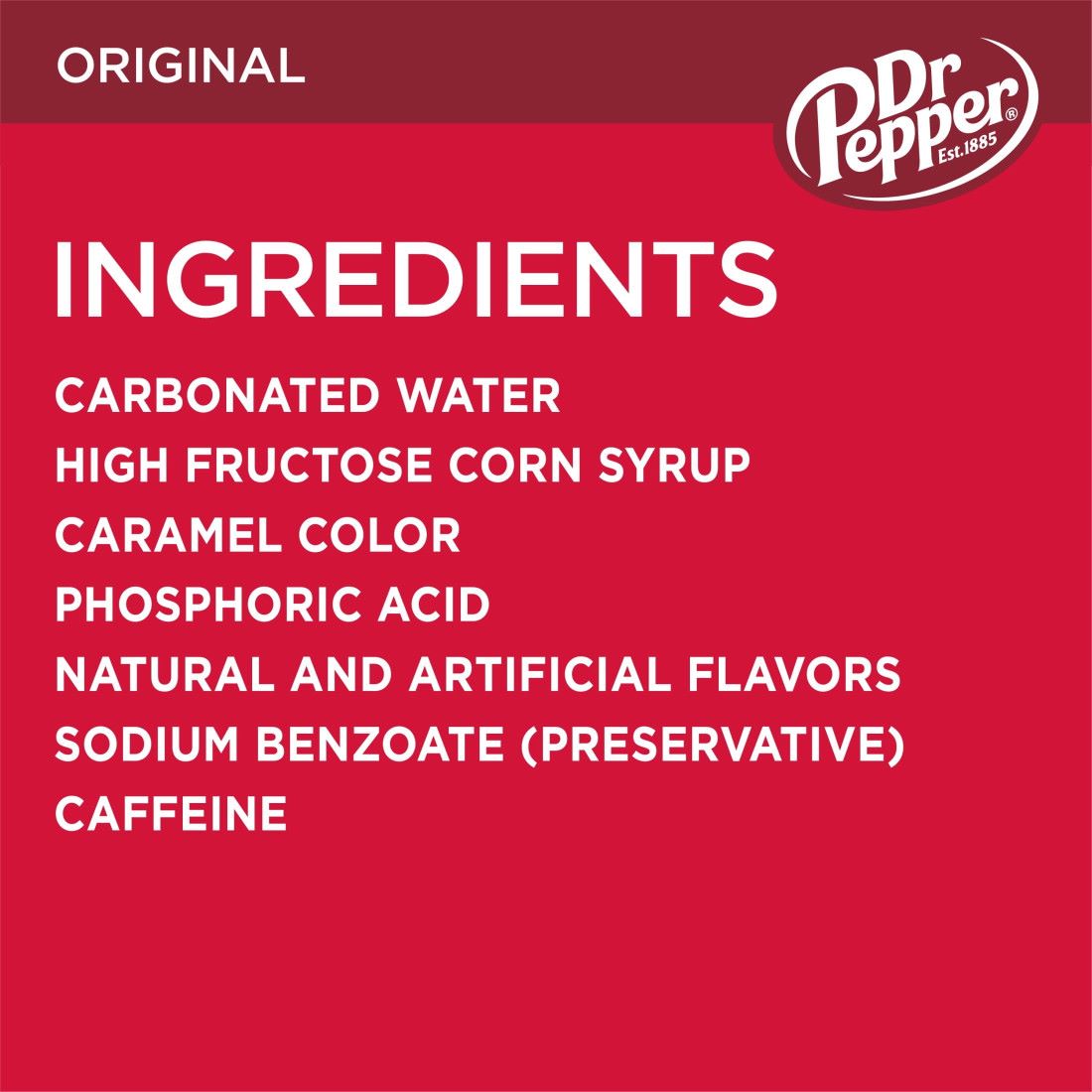 Dr Pepper 500ml(16.9oz)