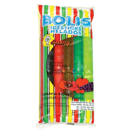Bolis Ice pops assorted flavors MP8