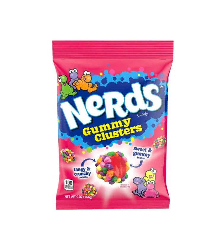 Nerd's Gummy Clusters-Rainbow 141g