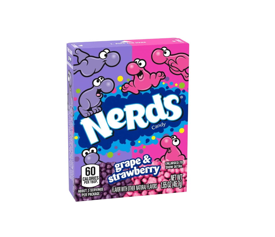 Wonka Nerds-Strawberry & grape 46.7g