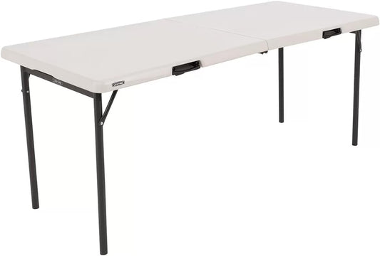 Lifetime 6ft folding table 30"W(3)