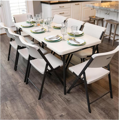 Lifetime 6ft folding table 30"W(3)
