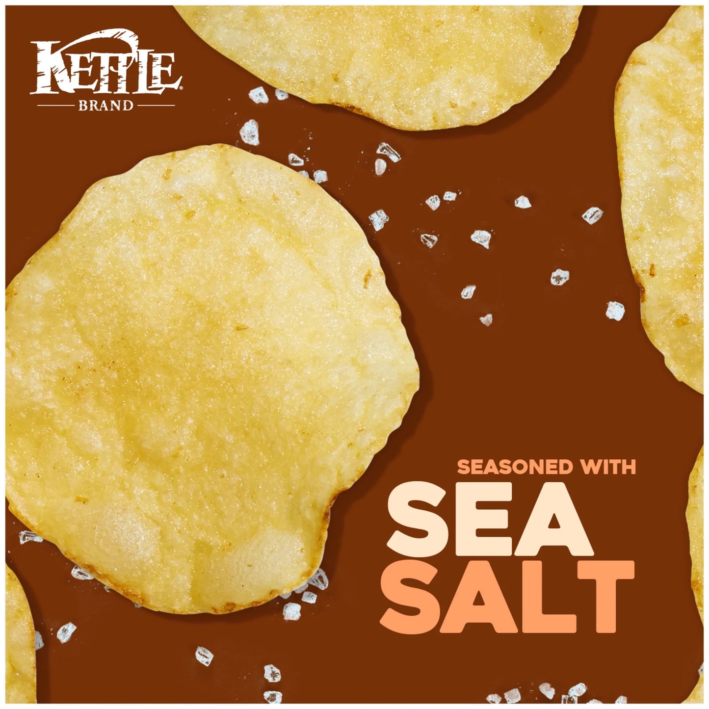 Kettle Potato Chip – Sea Salt – 56g