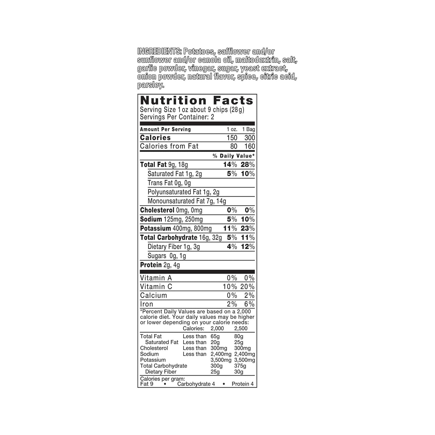 Kettle Potato Chip – Thick+Bold Dill Pickle – 56g