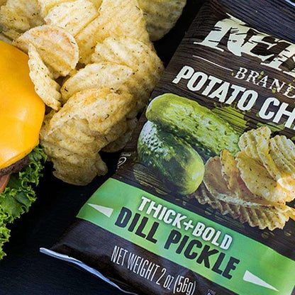 Kettle Potato Chip – Thick+Bold Dill Pickle – 56g
