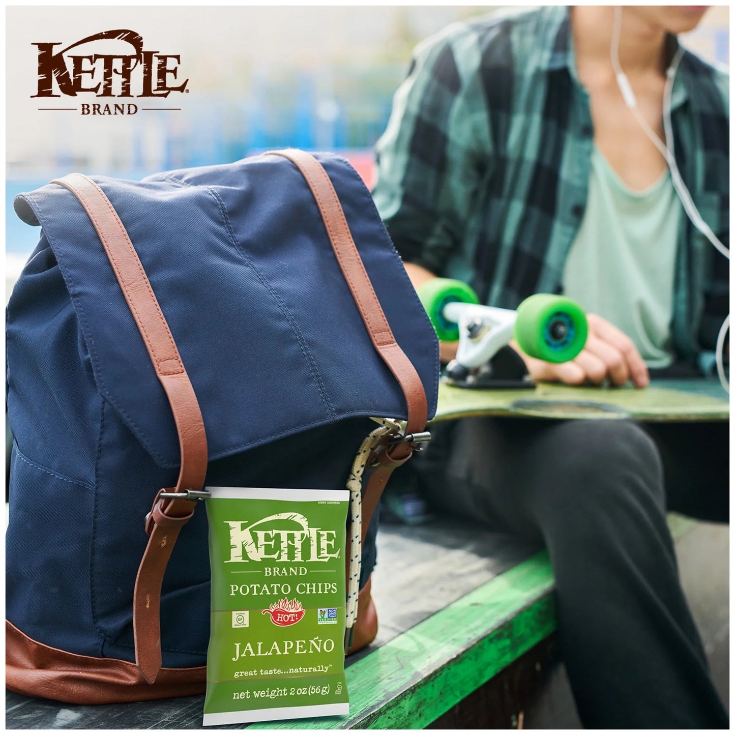 Kettle Potato Chip – Jalapeno – 56g