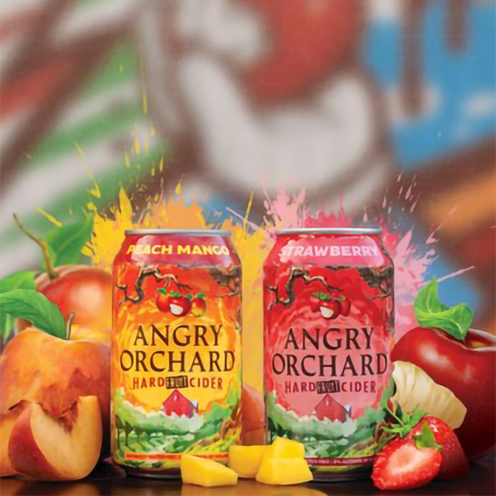 Angry Orchard Peach Mango Hard Cider – 355ml