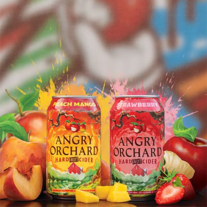 Angry Orchard Peach Mango Hard Cider – 355ml