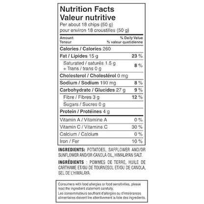 Kirkland Signature Krinkle Cut Kettle Chips, Himalayan Salt 907G(32 oz)