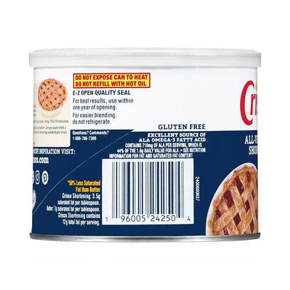 Crisco All-Vegetable Shortenings Gluten Free – 453g