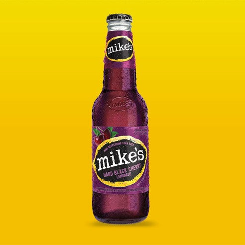 Mike's Hard Black cherry lemonade 5% ABV 11.2fl.oz