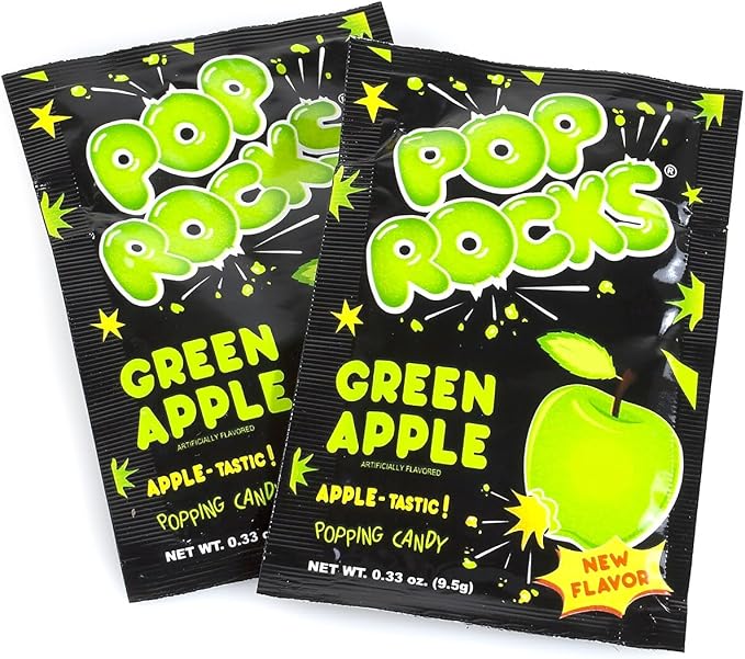 Pop Rocks Popping Candy-Green Apple 9.5g