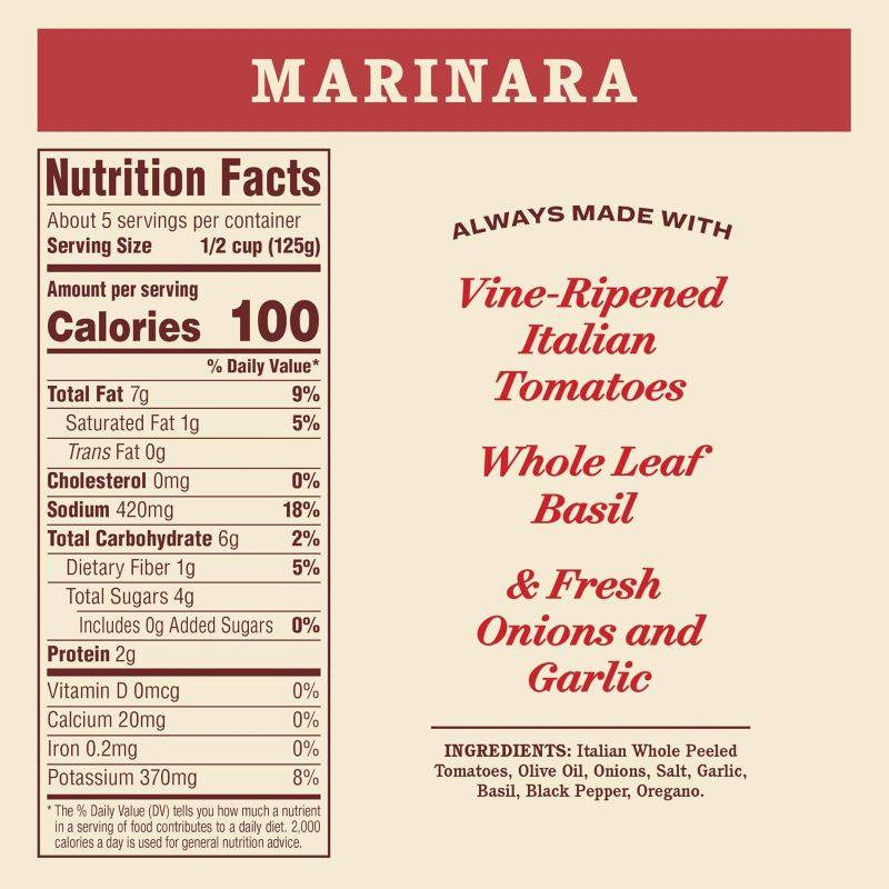 Rao's Homemade Marinara Sauce 680g(24oz)