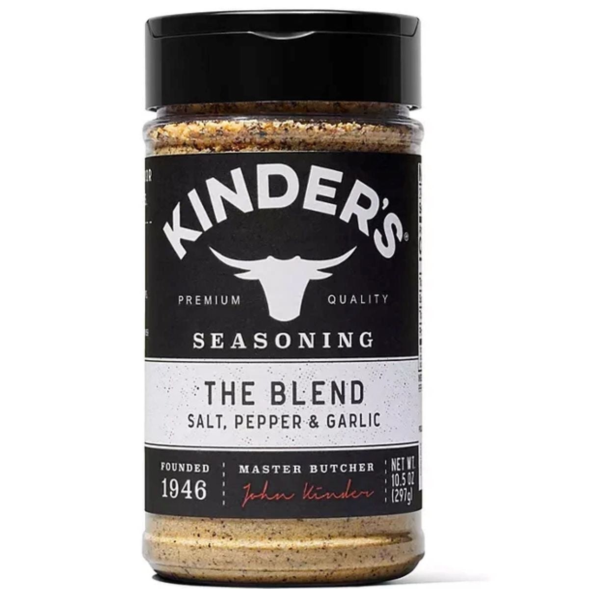 Kinder's The Blend Seasoning Salt Pepper and Garlic 297g (10.5oz)