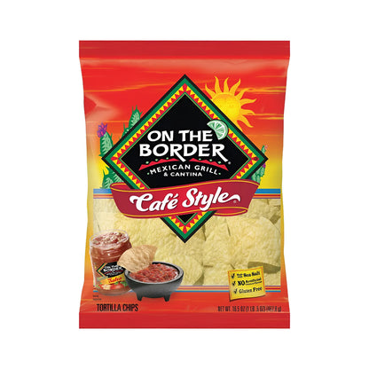 On the Border Café Style Tortilla Chips – 16.5oz
