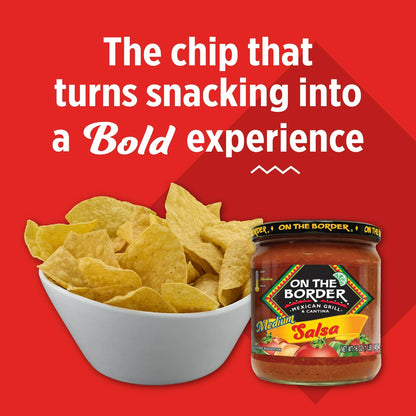 On the Border Café Style Tortilla Chips – 16.5oz