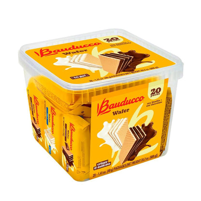Bauducco Chocolate & Vanilla Wafer Cookies 28.2oz 20 Count